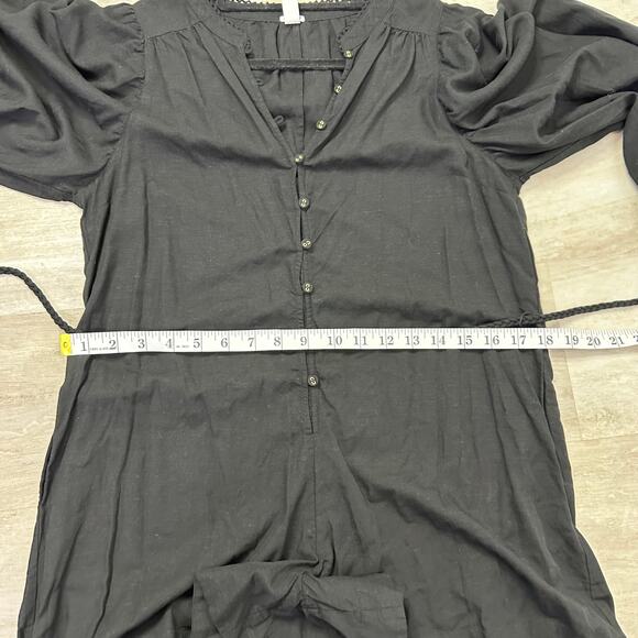 KIVARI - Raquelle Playsuit Romper - Black Size US 2 - Picture 13 of 13